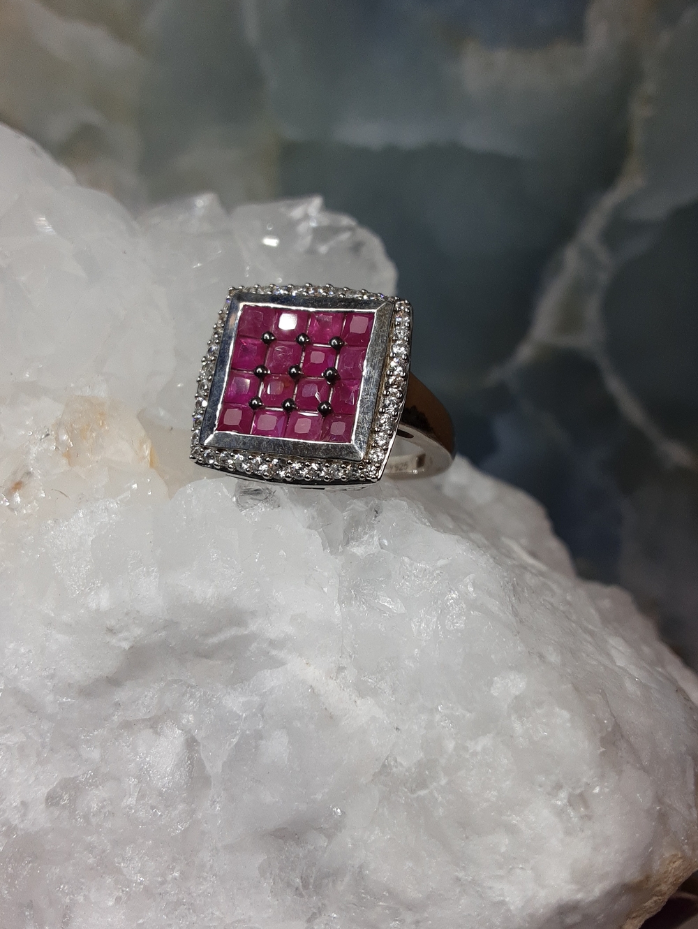 925 Ruby Ring.